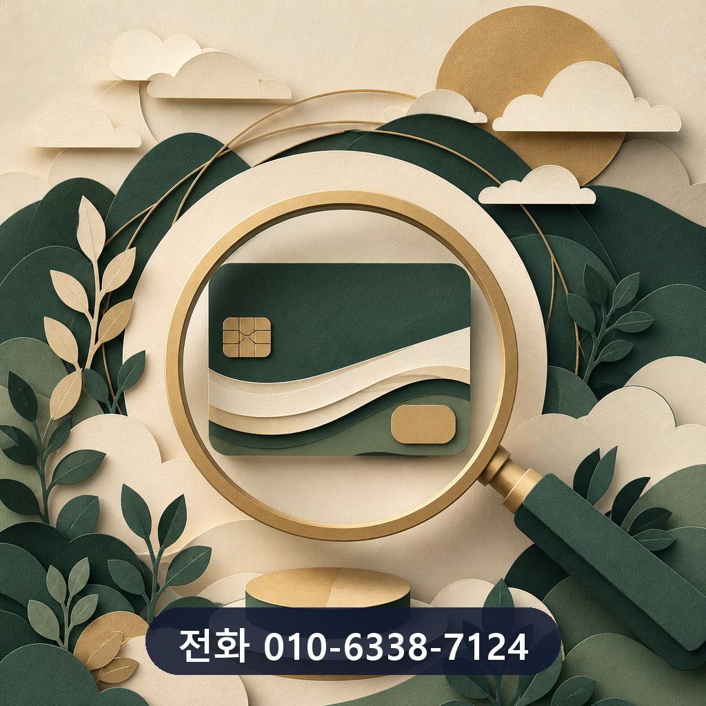 카드 할부 현금화 한도 확인 이미지