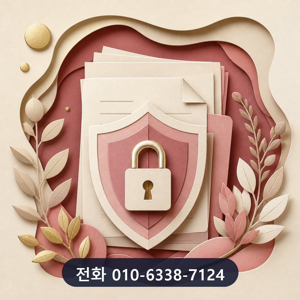 카드 할부 현금화 개인정보 보호 이미지